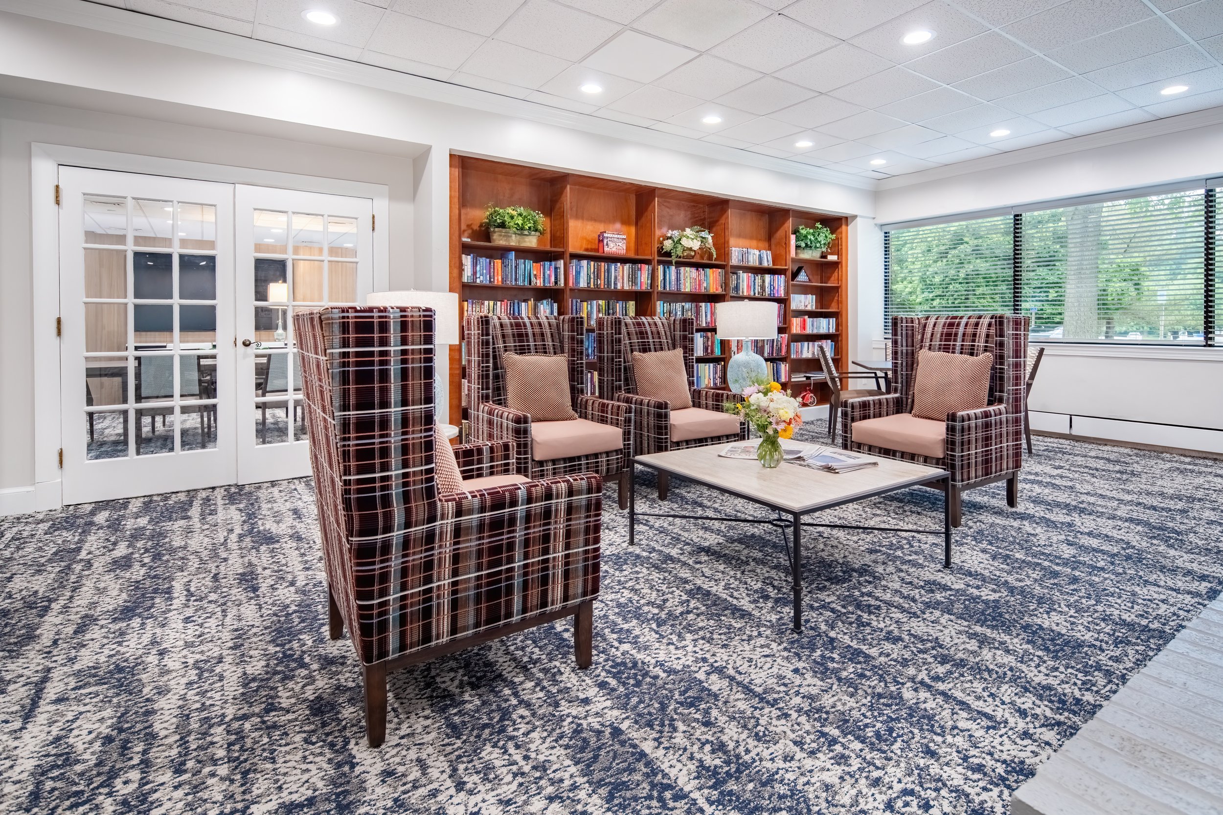 HeartLands Senior Living at Ellicott City Library 