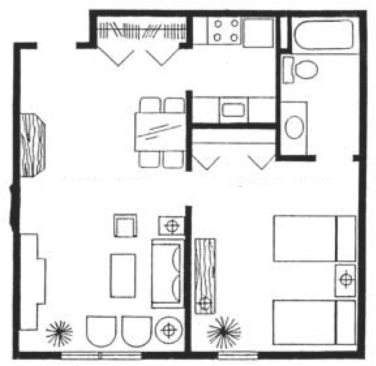 Hickory floor plan
